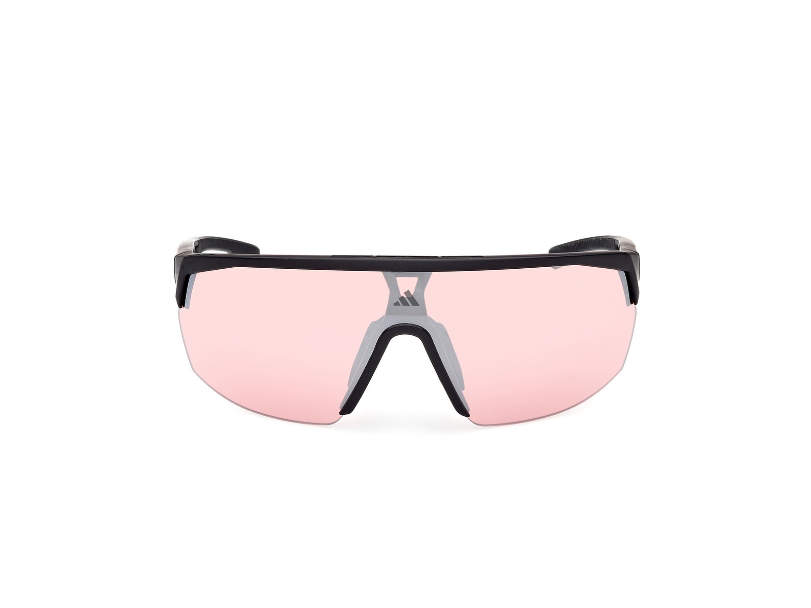 Das Bild zeigt die Adidas Sport Sonnenbrille SP0099 02U von vorne.